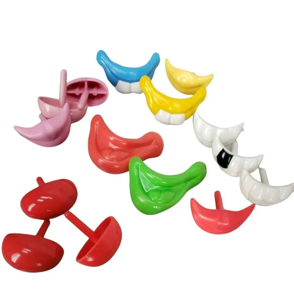 Mr Potato Head Replacement Nose Mouth Teeth Smile lot of 15